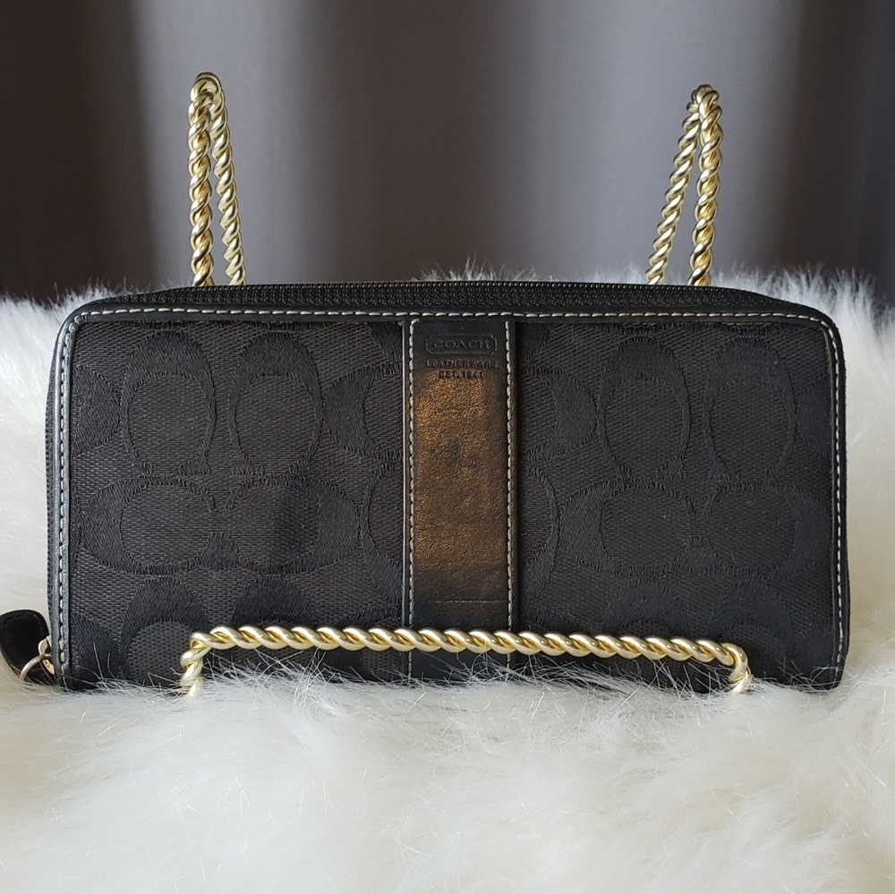 Coach zip around Wallet